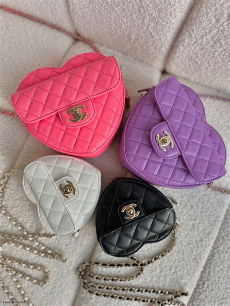 chanel heart bag replica